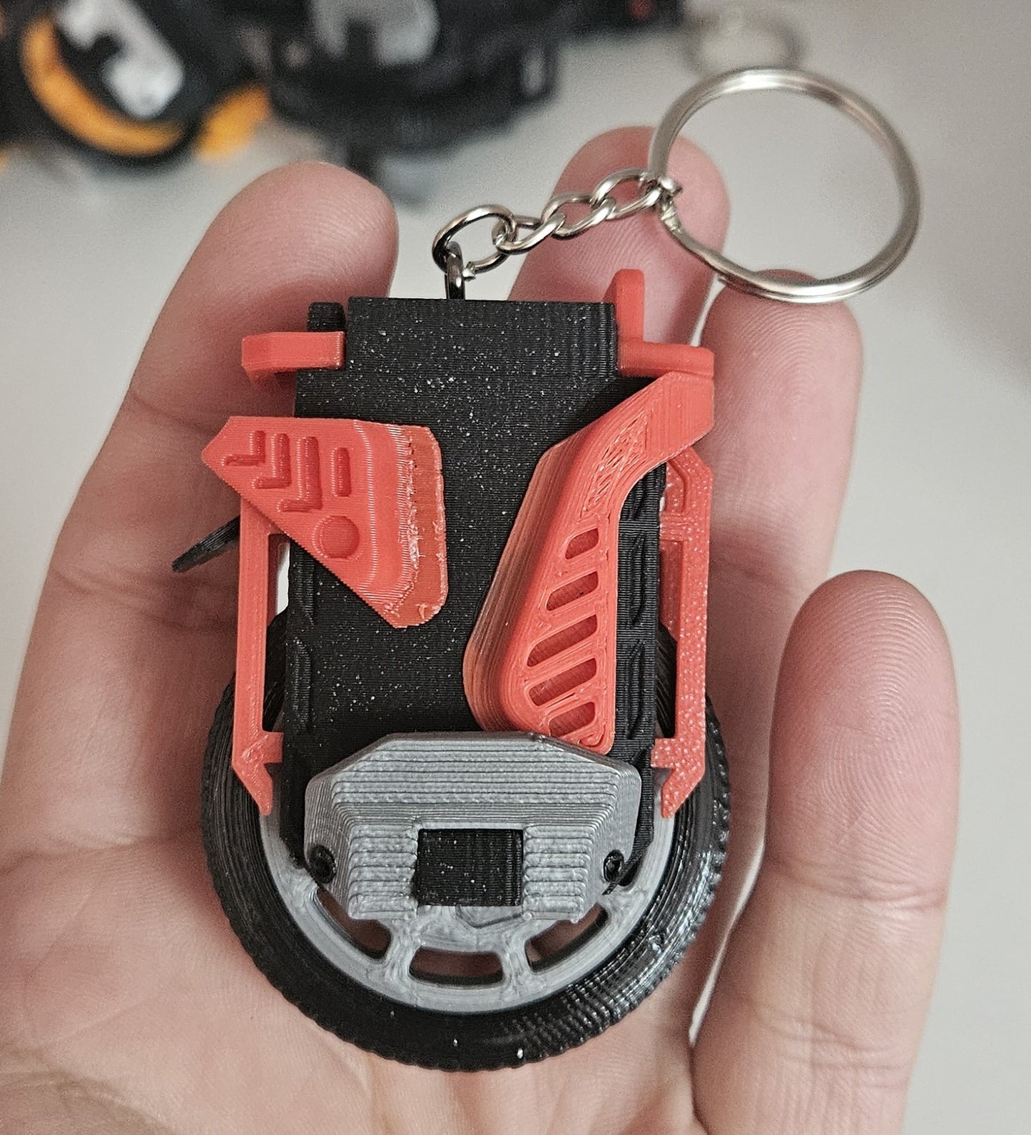 Overstock Mini COMMANDER MINI (EXTREME BULL)- EUC Figure / Finger Toy